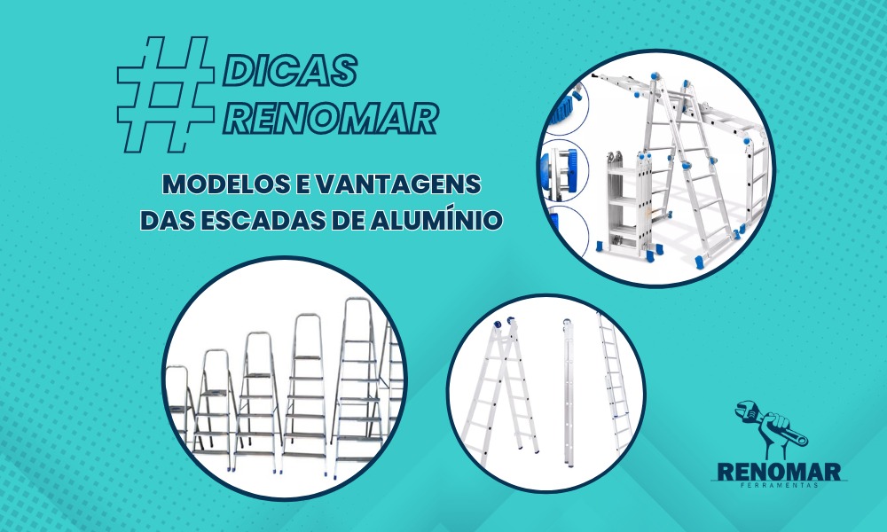 Modelos e Vantagens das Escadas de Alumínio