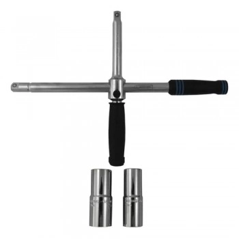 CHAVE DE RODA TIPO CRUZ MONTAVEL COM SOQUETES 17 X19 X21 X23 MM - GROSS