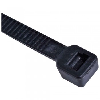 ABRACADEIRA NYLON 2,5X100MM PRETO COM 100 PEÇAS - SPARTA