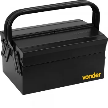 CAIXA DE FERRAMENTAS METALICAS 03 GAVETAS 30 X 19 X 16CM - VONDER
