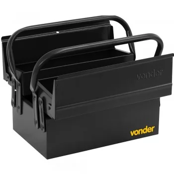 CAIXA DE FERRAMENTAS METALICAS 03 GAVETAS 30 X 19 X 16CM - VONDER