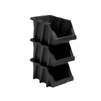 GAVETEIRO ORGANIZADOR CAIXA BIN Nº 7 PRETO