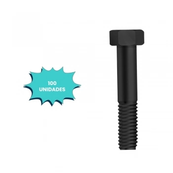 PARAFUSO SEXTAVADO 8 X 50MM MA ACO 8.8 R.P. (CX 100 UNIDADES)