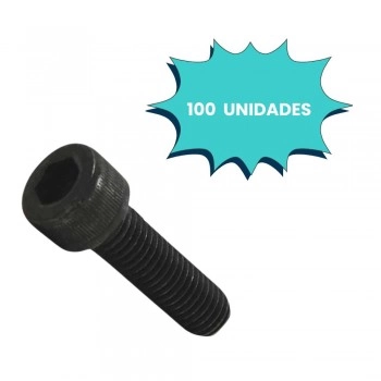 PARAFUSO ALLEN C/ CABECA CILINDRICA 5 X 12MM MA ACO (CX 100 UNIDADES)