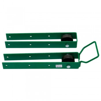 CORREDICA PARA PORTEIRA BRETE C/ ROLDANA VERDE (PAR) - CINFER