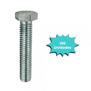 PARAFUSO SEXTAVADO 3/8 X 1 UNC ZB (CX 100 UNIDADES)