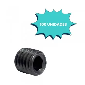 PARAFUSO ALLEN S/ CABECA 12 X 12MM MA ACO (CX 100 UNIDADES)