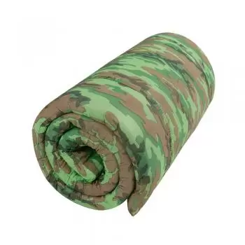 COLCHONETE CAMPING CAMUFLADO SOLTEIRO (185X60CM) - MOR
