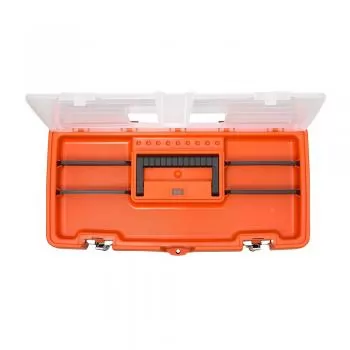 CAIXA DE FERRAMENTAS 19 POL. TIPO ORGANIZADOR C/ TRAVA METALICA (BDST19-061) - BLACK+DECKER