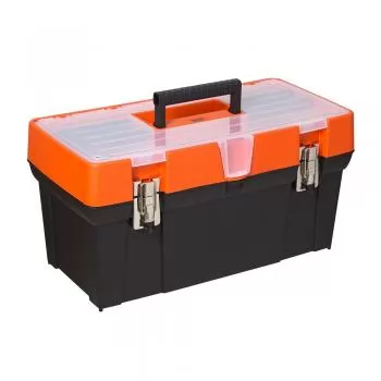 CAIXA DE FERRAMENTAS 19 POL. TIPO ORGANIZADOR C/ TRAVA METALICA (BDST19-061) - BLACK+DECKER