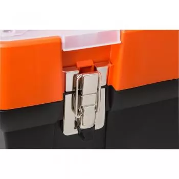 CAIXA DE FERRAMENTAS 19 POL. TIPO ORGANIZADOR C/ TRAVA METALICA (BDST19-061) - BLACK+DECKER