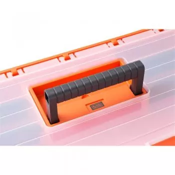 CAIXA DE FERRAMENTAS 19 POL. TIPO ORGANIZADOR C/ TRAVA METALICA (BDST19-061) - BLACK+DECKER