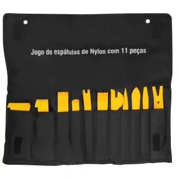 JOGO DE ESPATULAS DE NYLON C/11PCS LINHA AUTOMOTIVA - VONDER